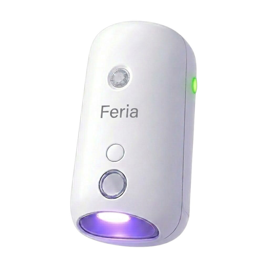 Feria | Self-Cleaning UV Toilet Sanitiser & Night Light