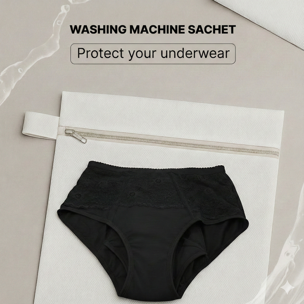 Machine washable protective bag